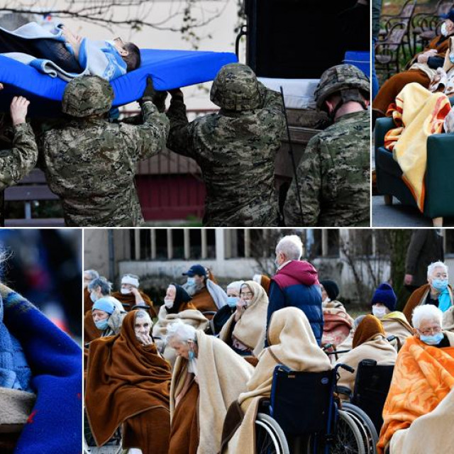 Zbrinjavanje starijih građana u Petrinji