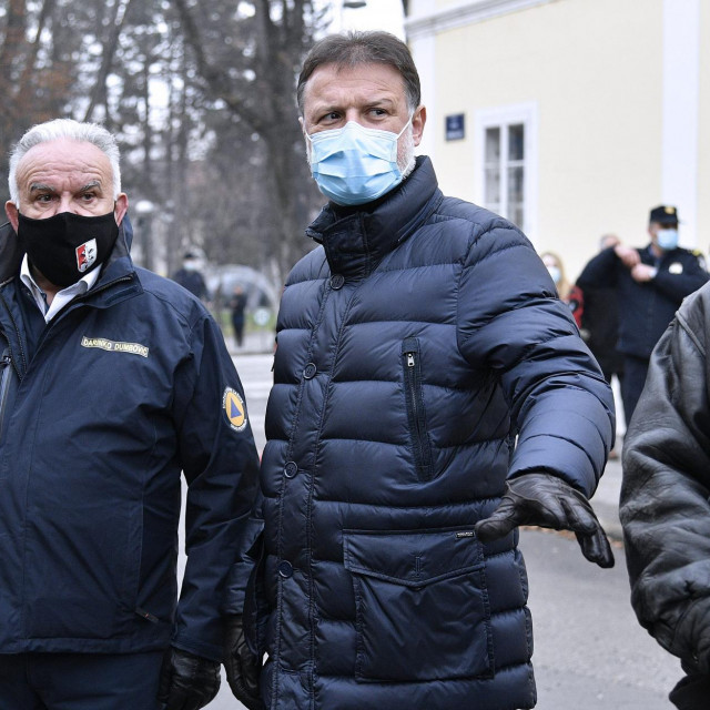 Gradonacelnik Petrinje Darinko Dumbović i Gordan Jandroković