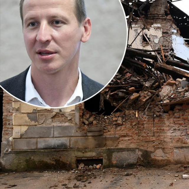 Dario Zurovec i prizor iz Petrinje nakon potresa