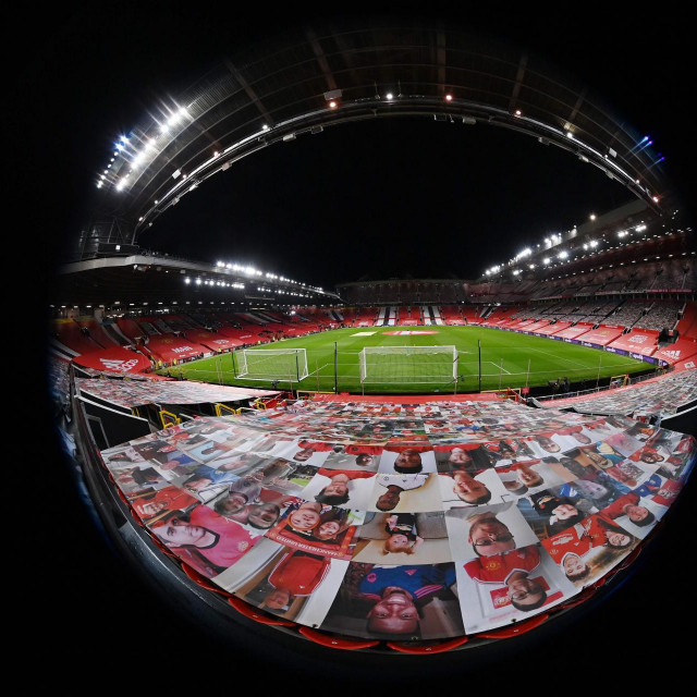 Ilustracija, stadion Old Trafford