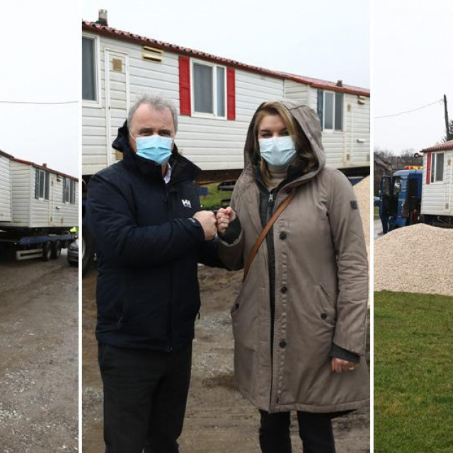 Montažne kućice, Veljko Ostojić i Nikolina Brnjac