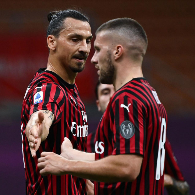 Ibrahimović i Rebić dobro surađuju