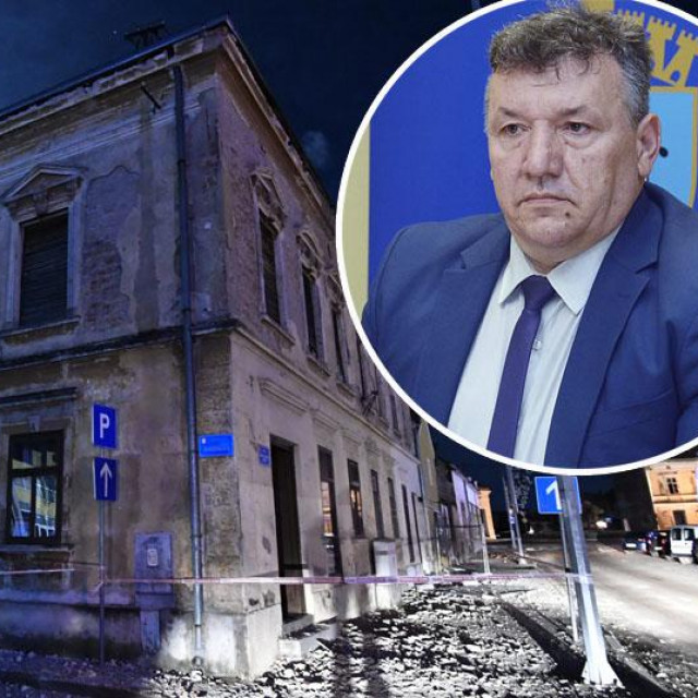 Glina, Stjepan Kostanjević (u krugu)