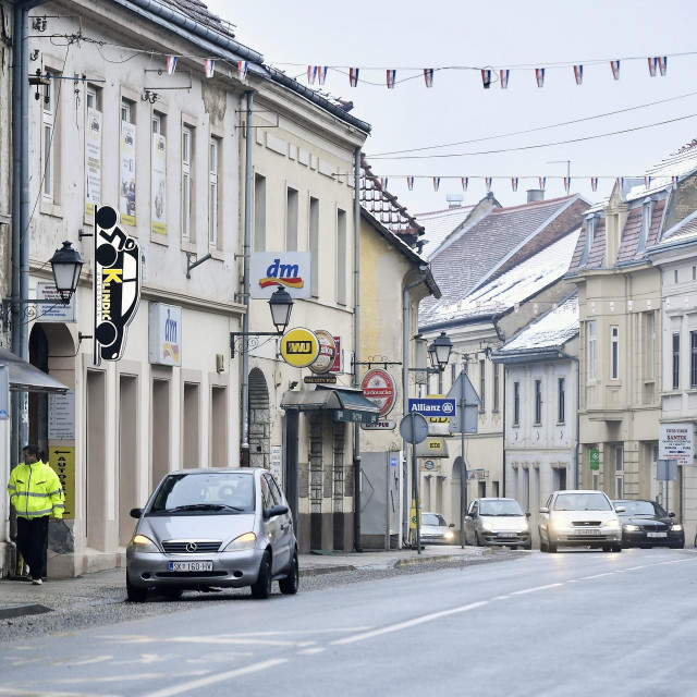 Centar Petrinje prije potresa