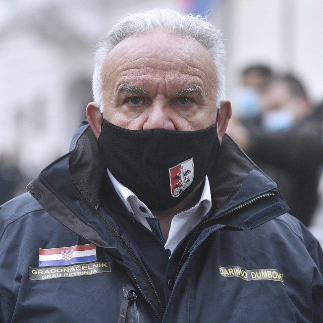 Gradonačelnik Petrinje Darinko Dumbović