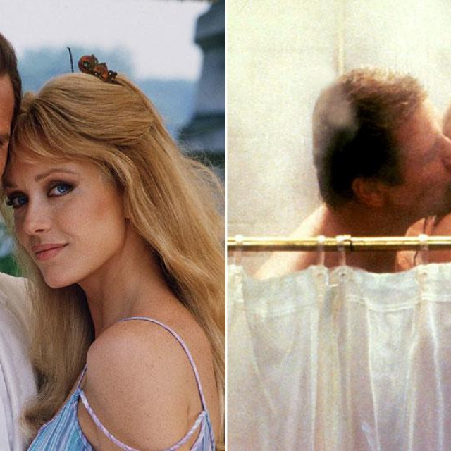 Roger Moore i Tanya Roberts