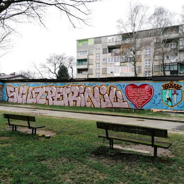 Mural u Savskom Gaju