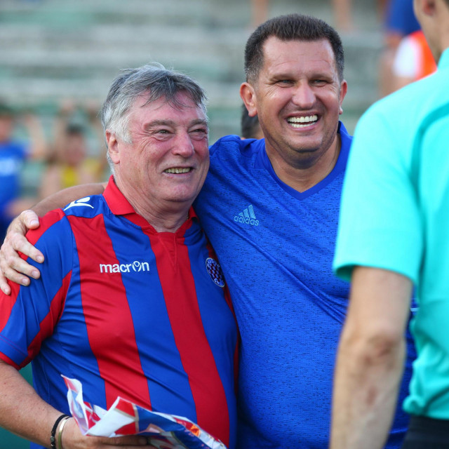 Igor Cvitanović s Vilsonom Džonijem