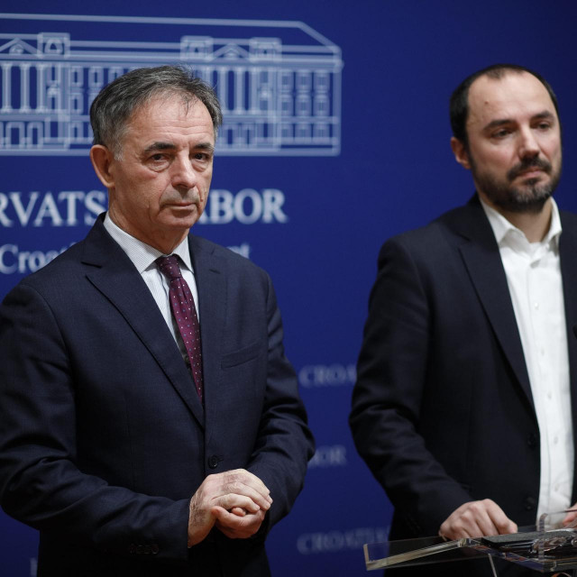 Milorad Pupovac i Boris Milošević