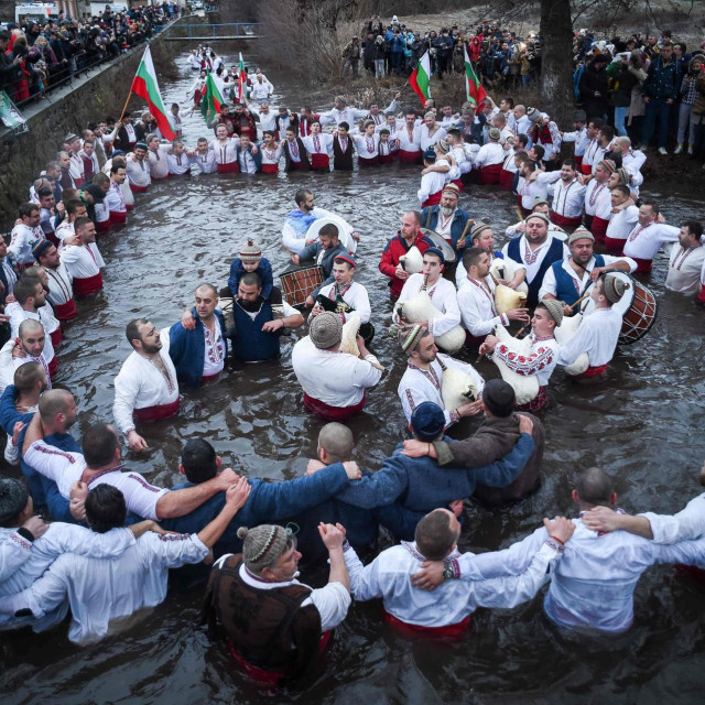 Proslava na rijeci Tundži u Bugarskoj