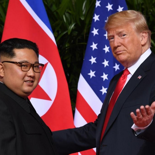 Kim Jong Un i Donald Trump