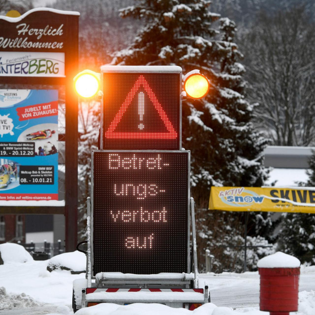 Zabrana ulaska na skijalište u Njemačkoj