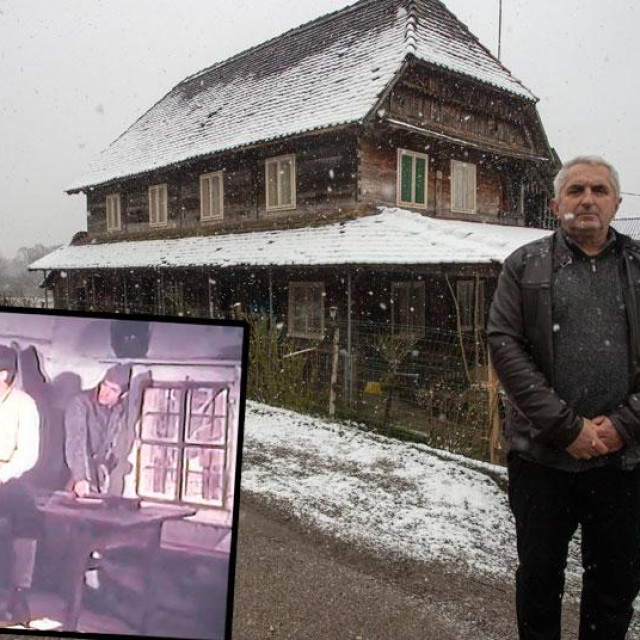 Dragan Adžić (desno), prizor iz filma 'U gori raste zelen bor' (dolje lijevo)