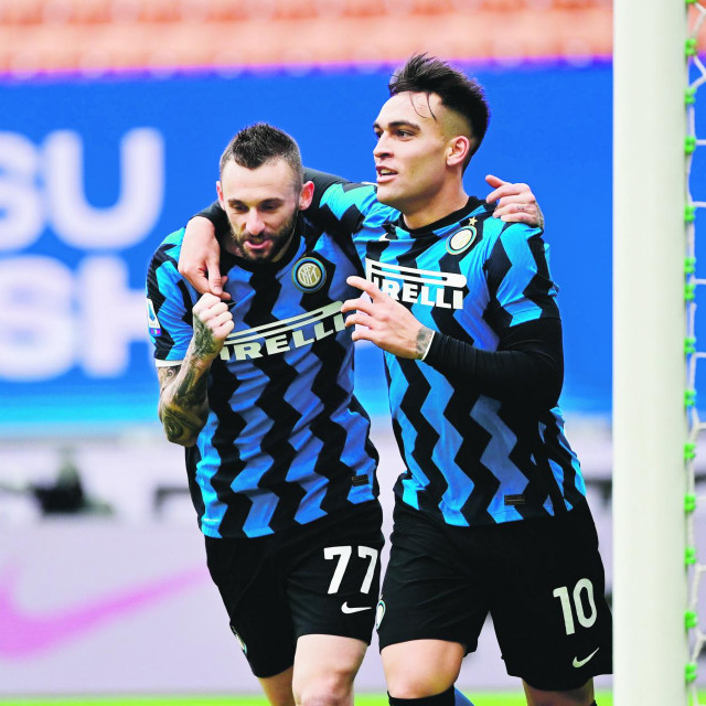 Lautaro Martinez i Marcelo Brozović