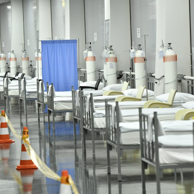 Covid stacionar u Areni Zagreb