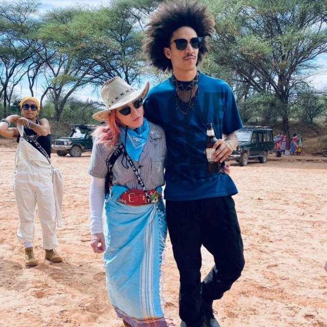 Madonna i Ahlamalik Williams