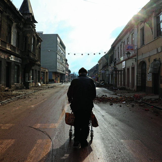 Petrinja nakon potresa