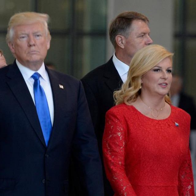 Donald Trump, Kolinda Grabar-Kitarović, Mark Rutte