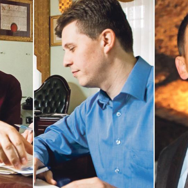 Darko Puljašić, Mario Pilon i Josip Vitez