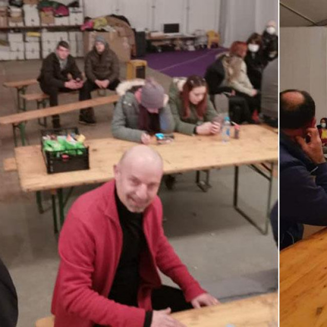 Improvizirano kazalište u Glini