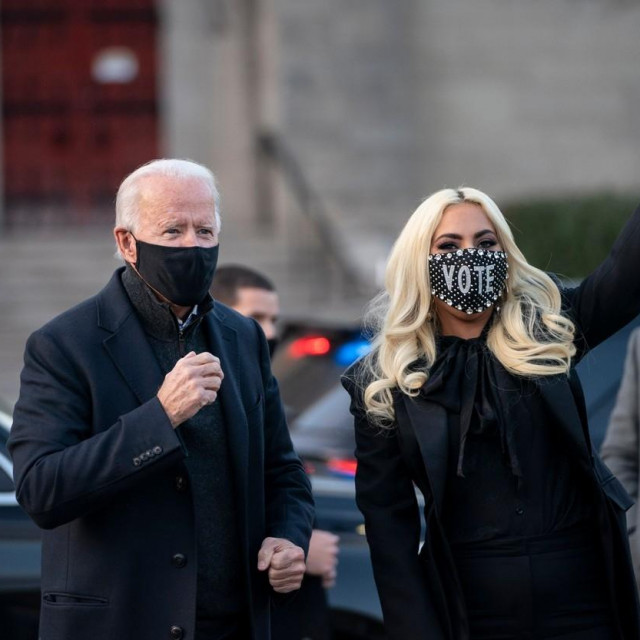 Joe Biden i Lady Gaga