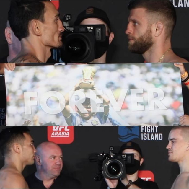 UFC Fight Island 7 sučeljavanja