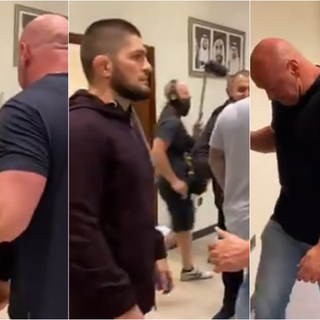 Khabib Nurmagomedov i Dana White