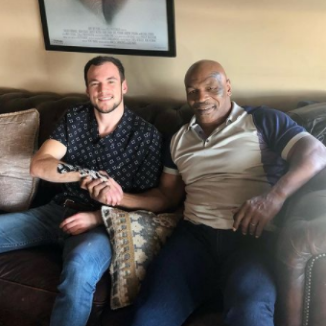 Uroš Medić i Mike Tyson