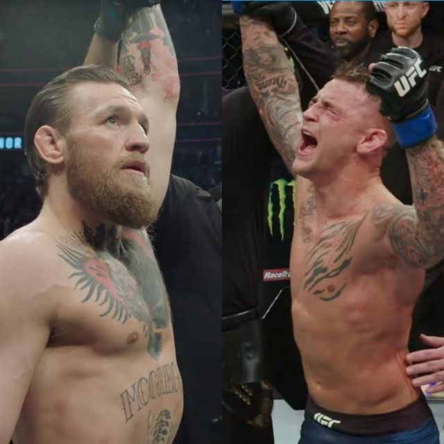 Conor McGregor i Dustin Poirier