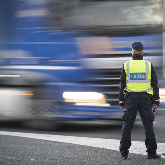 Prizor sa slovensko-talijanske granice, arhivska fotografija