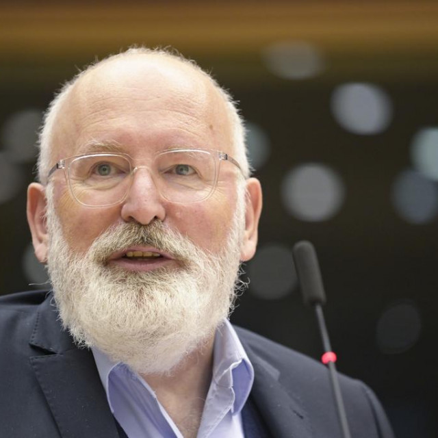 Izvršni potpredsjednik Europske komisije Frans Timmermans