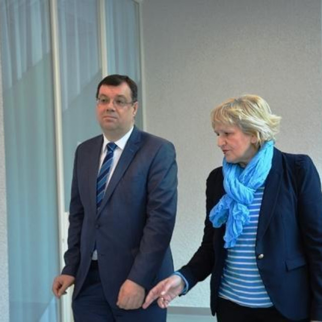 Bjelovarsko-bilogorski župan Damir Bajs i Mira Zakora