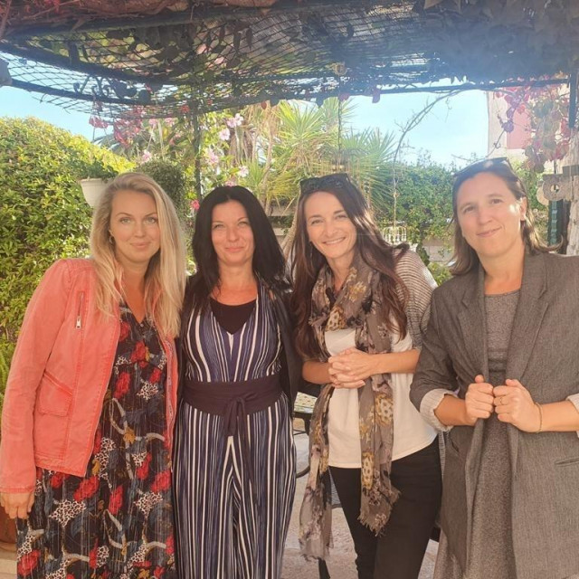 S lijeva na desno suradnice LAG-a Škoji: Adela Duboković, Manuela Antičević, Ivana Pozaić i Lara Stojanović
