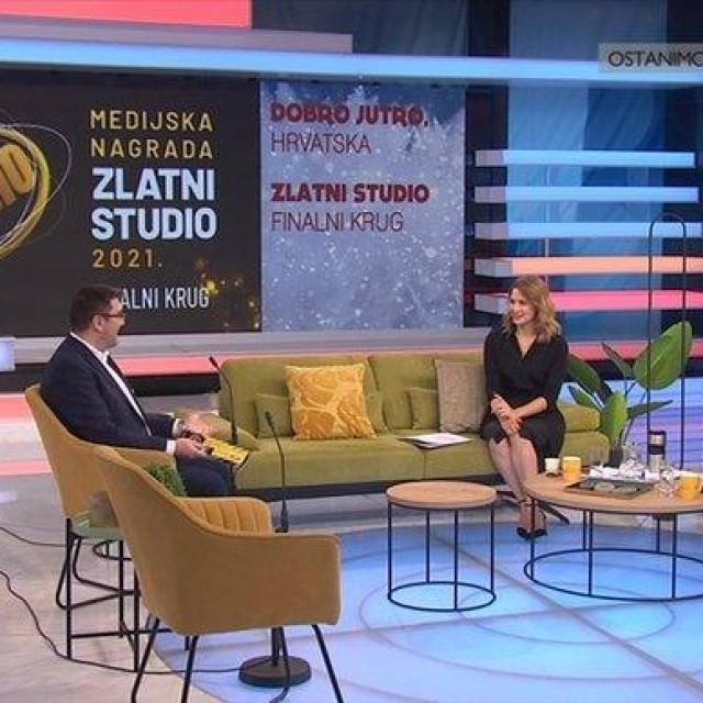 Goran Ogurlić, glavni urednik Jutarnjeg lista u emisiji 'Dobro jutro, Hrvatska'