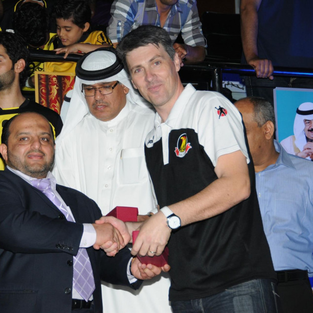 Drušković u vrijeme kada je radio u Bahreinu