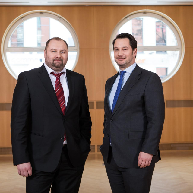 Tihomir Zadražil i Juraj Pezelj, direktori BKS Bank AG, Glavna podružnica Hrvatska