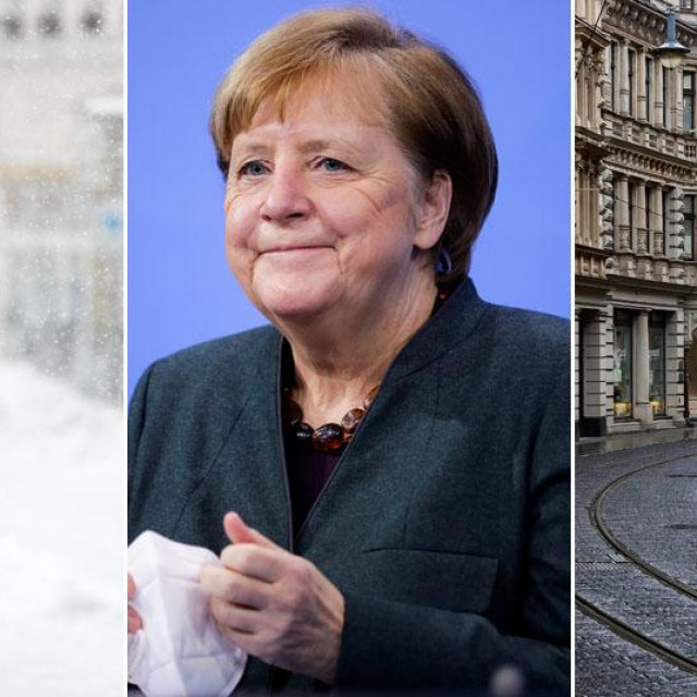 Angela Merkel, prizori iz Njemačke