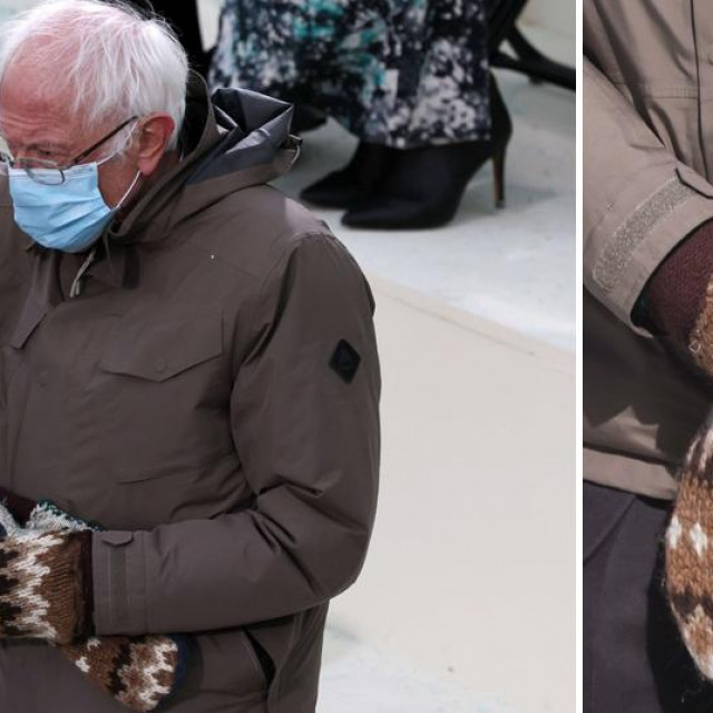 Bernie Sanders i njegove rukavice na Bidenovoj inauguraciji