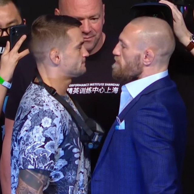 Dustin Poirier i Conor McGregor