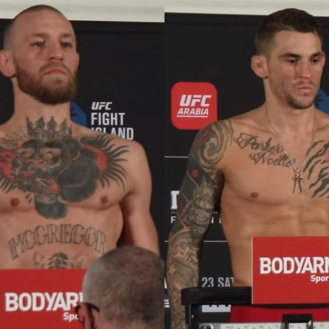 Conor McGregor i Dustin Poirier