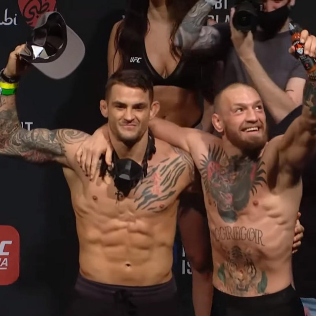 Dustin Poirier i Conor McGregor