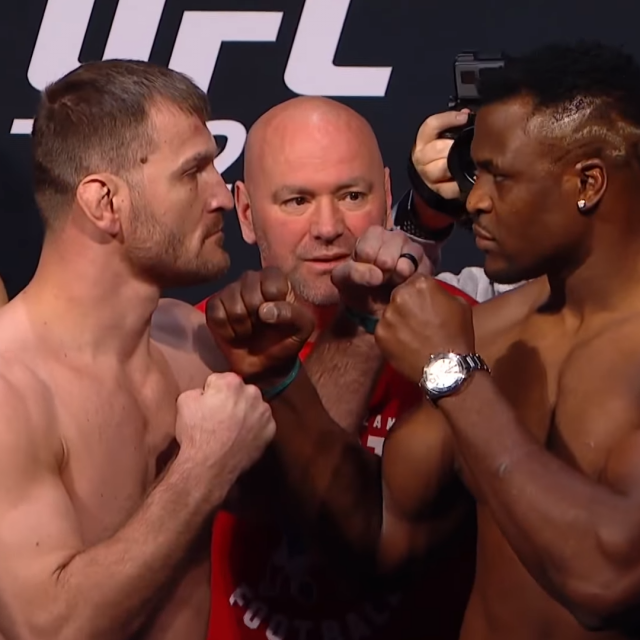 Stipe Miočić i Francis Ngannou