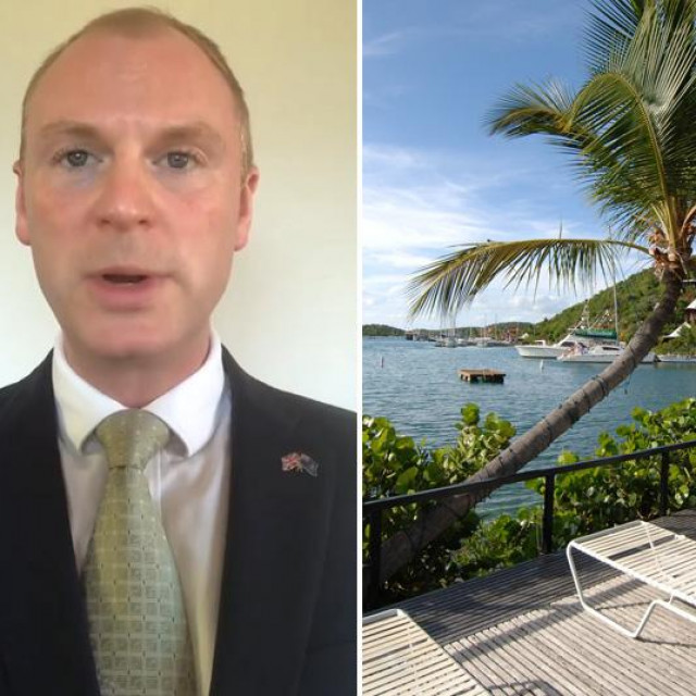 Prizori s Britanskih Djevičanskih otoka i Gus Jaspert