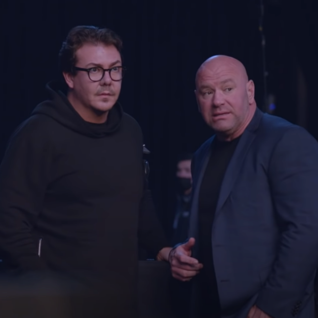 Hunter Campbell i Dana White