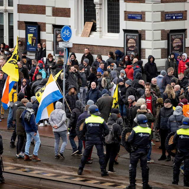 Prosvjed u Amsterdamu