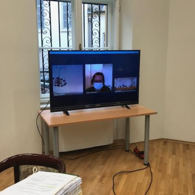 Iskaz Smiljane Srnec putem videolinka