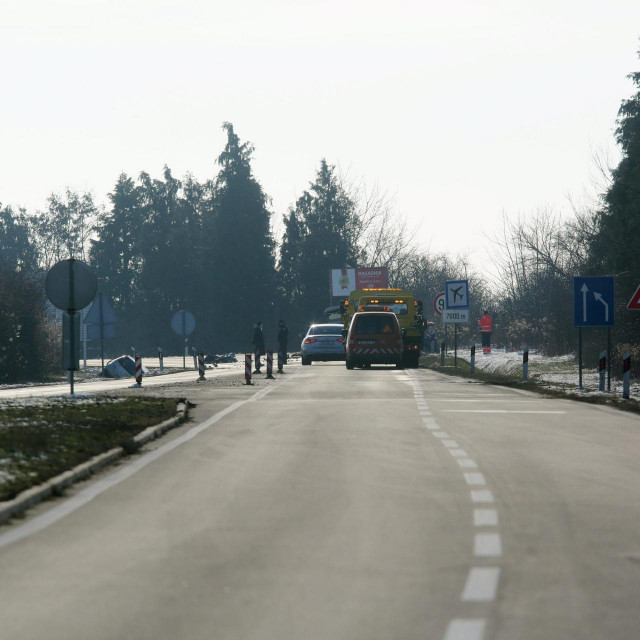 Prometna nesreća na istočnom izlazu iz Osijeka 