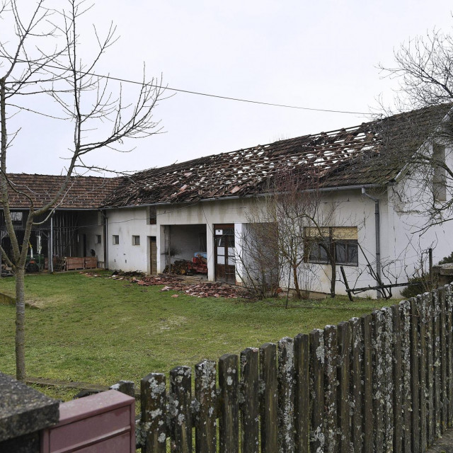 Srušene kuće u Donjoj Bačugi