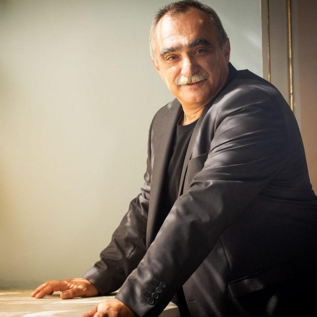 Split, 210920.
Srecko Sestan, intendant splitskog HNK-a snimljen u kazalisnom fojer-u.