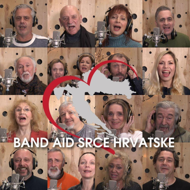 Band Aid 'Srce Hrvatske'